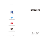 Zopo Color F2 Guía de inicio rápido