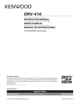 Kenwood DRV 410 Instrucciones de operación