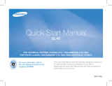 Samsung SL40 Guía de inicio rápido