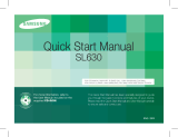 Samsung SL630 Guía de inicio rápido