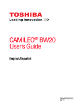 Toshiba Camileo BW20 El manual del propietario