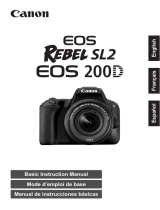 Canon EOS Rebel SL2 Manual de usuario