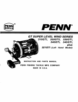 Penn 321GTi El manual del propietario