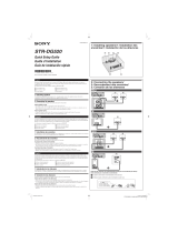 Sony STR-DG520 Quick Setup Manual