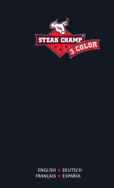 SteakChamp 3-COLOR Guía de inicio rápido