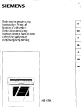 Siemens HE47021 El manual del propietario