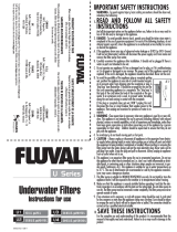 Fluval U1 Instructions For Use Manual