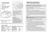 Magnasonic UC31S  Manual de usuario