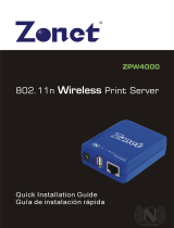 Zonet ZPW4000 Quick Installation Manual