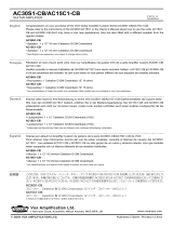 Vox AC15C1-CB & AC30S1-CB Addendum El manual del propietario