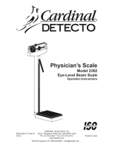 Detecto 2392 Manual de usuario