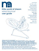 mothercare Little World Of Dream Wired Bouncer Guía del usuario