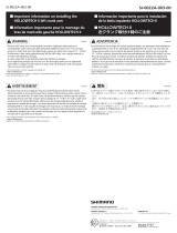 Shimano FC-M9020 Service Instructions