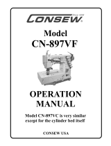 Consew CN897VF Manual de usuario