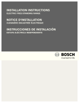 Bosch HES7282U/08 Guía de instalación
