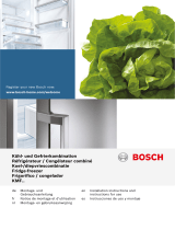 Bosch Free-standing multi-door Manual de usuario