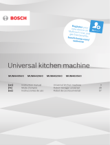 Bosch MUM4405UC/08 Guía del usuario