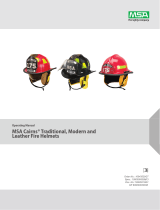 Cairns 880 Traditional Thermoplastic Fire Helmet Manual de usuario