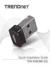 Trendnet TEW-648UBM Quick Installation Guide