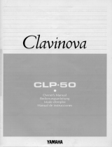 Yamaha CLP-50 El manual del propietario