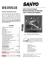 Sanyo DS35510 Manual de usuario