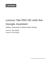 Lenovo Tab M Series M10 HD Guía de inicio rápido