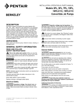 Pentair Berkeley 5PL El manual del propietario