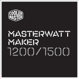Cooler Master MasterWatt Maker 1200 (MPZ-C001-AFBAT-EU) Manual de usuario