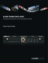 Klark Teknik DN32-ADAT Guía de inicio rápido