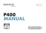 Boneco P400 Manual de usuario