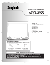 Symphonic SC520FDG Manual de usuario