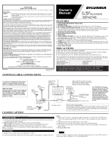 Sylvania SST4274S Manual de usuario