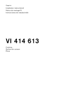 Gaggenau VI 414 613 Guía de instalación