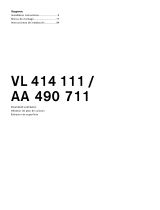 Gaggenau VL 414 111 Guía de instalación