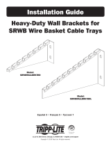 Tripp Lite SRWB Wire Basket Cable Trays Guía de instalación