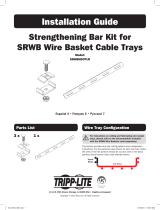 Tripp Lite SRWB Wire Basket Cable Trays Guía de instalación