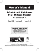 Tripp Lite NPOE-30W-1G El manual del propietario