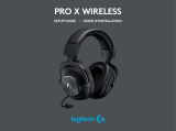 Logitech Pro X Wireless - Setup Guide Guía del usuario