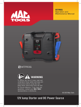 Schumacher Mac Tools MTPROG 12V Jump Starter and DC Power Source El manual del propietario