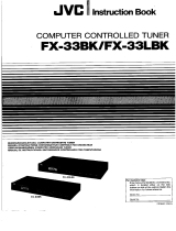 JVC FX-33BK El manual del propietario