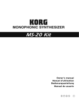 Korg MS-20 Kit El manual del propietario