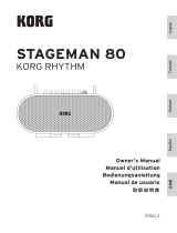 Korg STAGEMAN 80 El manual del propietario