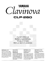 Yamaha CLP-260 El manual del propietario