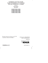 Kohler K-14560-S Guía de instalación