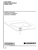 Chicago Faucets 327-XCP Guía de instalación
