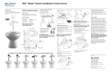 Sloan Valve 2102032 Guía de instalación