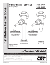 American Standard 6147161.002 Guía de instalación