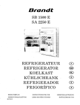 Groupe Brandt SA2250E El manual del propietario