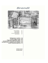 Brandt BFC8610NW El manual del propietario