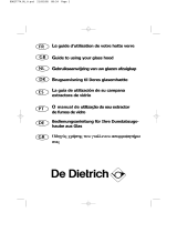 De Dietrich DHD557XE1 El manual del propietario